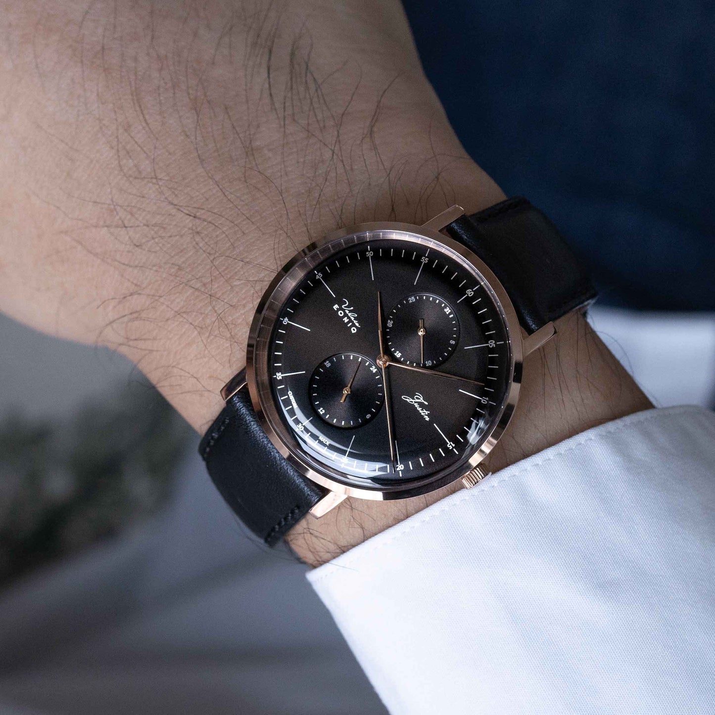 CUSTOM Mechanical-Quartz Hybrid Watch | 40mm | EONIQ VA-003M