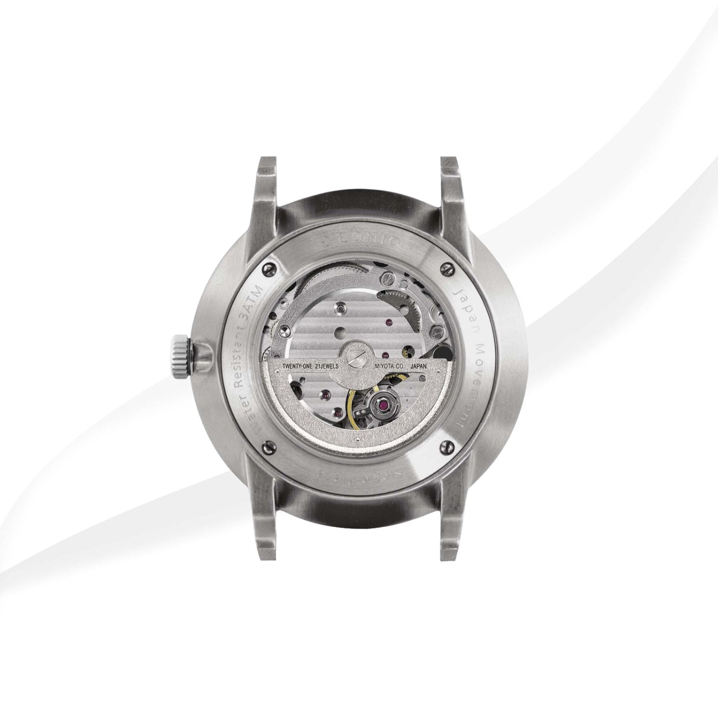 EONIQ custom skeleton watch- miyota movement