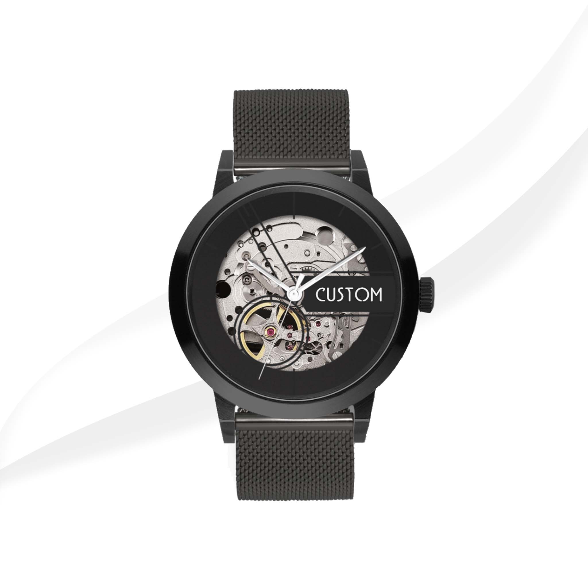 CUSTOM Mechanical Watch 38mm EONIQ PB003 F EONIQ DESIGN